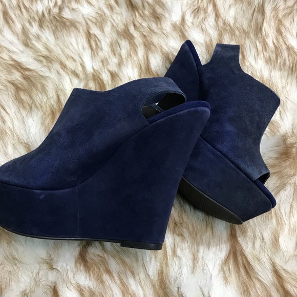 Steve Madden suede wedge - Picture 6 of 7